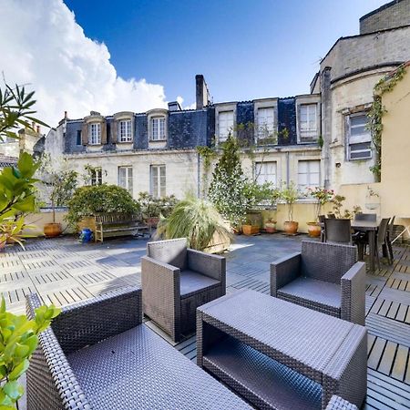 Lovely Apartment With Exceptional Terrace Bordeaux Bagian luar foto